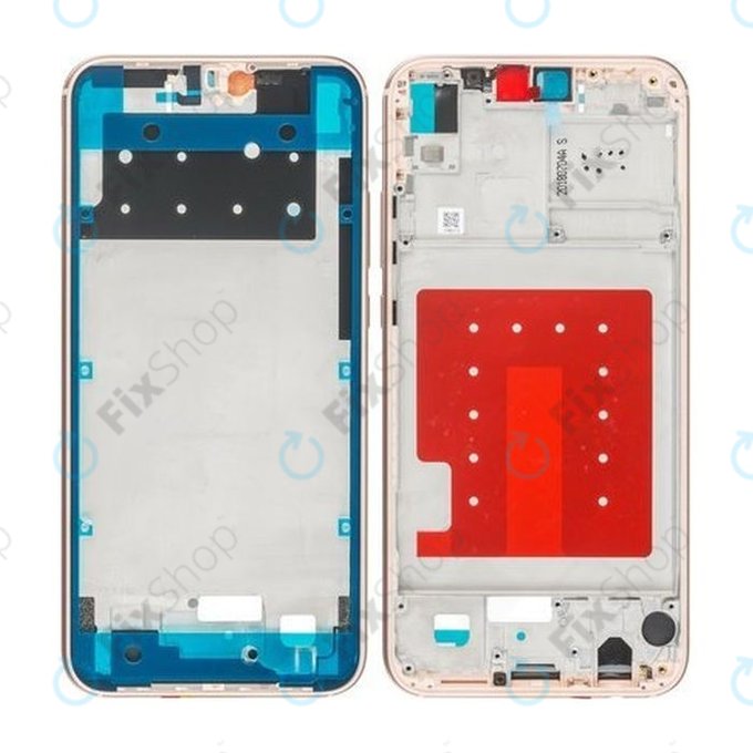Huawei P20 Lite - Cadre central (Rose)