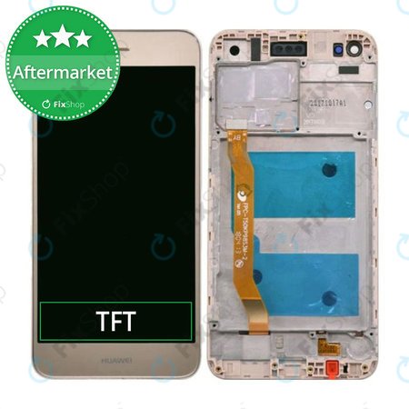 Huawei P9 lite mini, Y6 Pro (2017) - Écran LCD + Écran tactile + Cadre (Or)