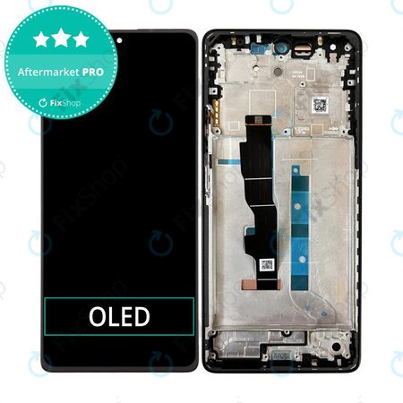 Xiaomi Redmi Note 13 5G 2312DRAABC - Écran LCD + Ecran Tactile + Cadre (Stealth Black) OLED