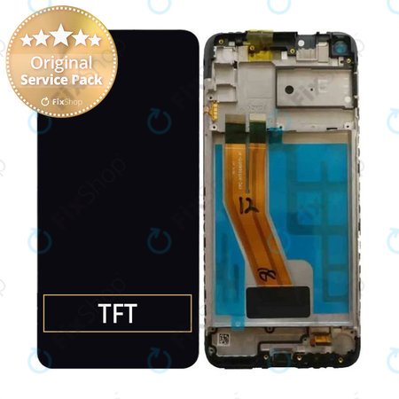 Samsung Galaxy M11 M115F - Écran LCD + Ecran Tactile + Cadre (Noir) - GH81-18736A Genuine Service Pack