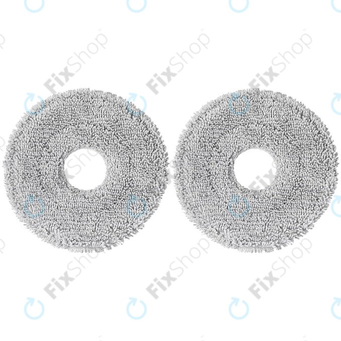 Chiffon de vadrouille, 2 pièces pour Xiaomi Dreame X40 Ultra, L40 Ultra, L10s Ultra, Pro Gen2, Mova E30 Ultra