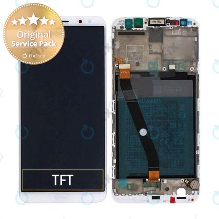 Huawei Mate 10 Lite RNE-L21 - Écran LCD + Écran tactile + Cadre + Batterie (Prestige Gold) - 02351QXU, 02351QEY Genuine Service Pack