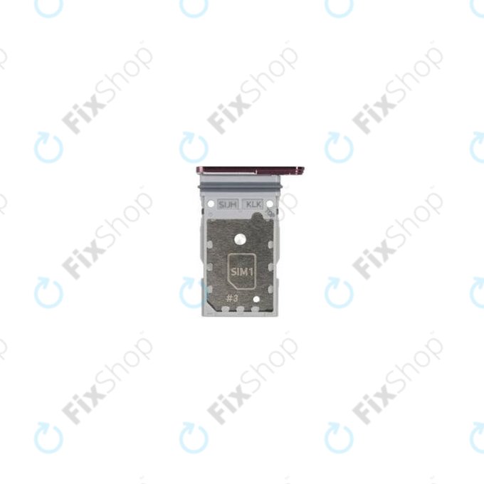 Samsung Galaxy S22 Ultra S908B - Tiroir SIM (Bourgogne) - GH98-47138B Genuine Service Pack