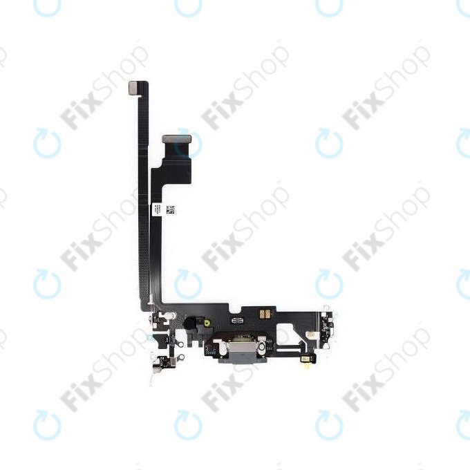 Apple iPhone 12 Pro Max - Connecteur de charge + Câble flexible (Graphite)