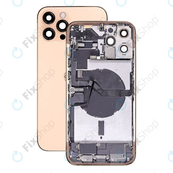 Apple iPhone 12 Pro Max - Petites pièces du boîtier arrière (Or)