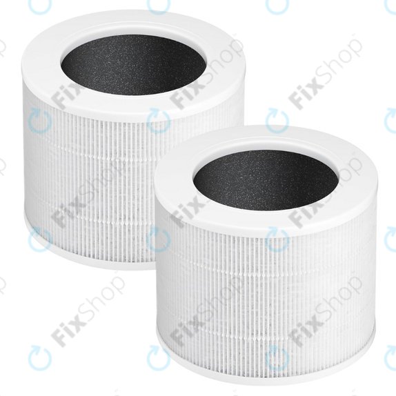 Levoit Core Mini - Filtre HEPA 3-en-1 (Charbon actif) (2 pièces)