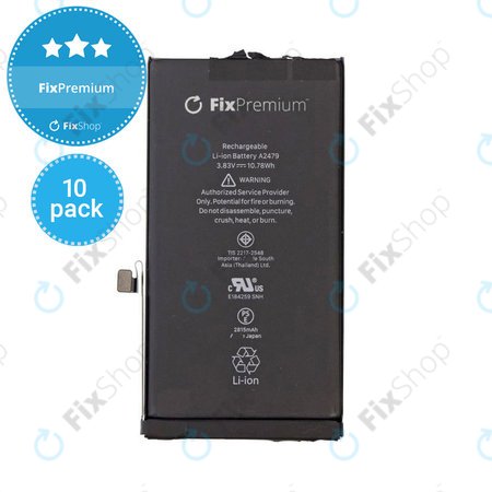 Apple iPhone 12, 12 Pro - Batterie 2815mAh FixPremium (10pcs)