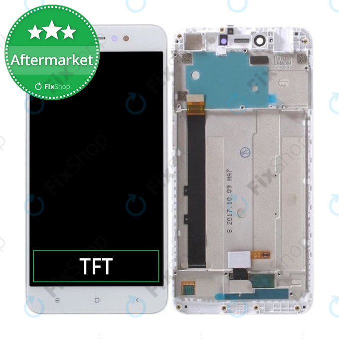 Xiaomi Redmi Note 5A 32 Go, 64 Go - Écran LCD + Écran tactile + Cadre (Blanc)