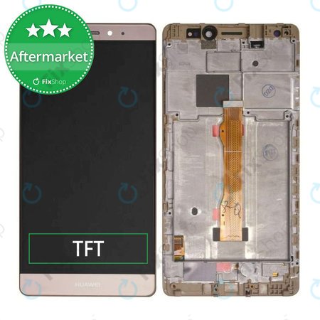 Huawei Mate S - Écran LCD + Écran Tactile + Cadre (Or)