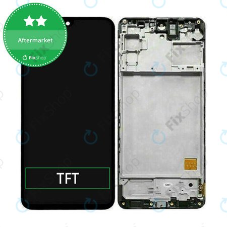 Samsung Galaxy M31s M317F - Écran LCD + Écran tactile + Cadre (Noir Mirage) TFT