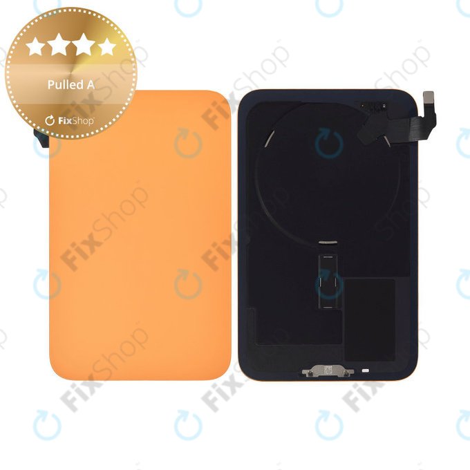 Verre de coque arrière pour iPhone 17 Pro, Orange, Pulled A