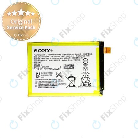 Sony Xperia Z5 Premium E6853, Dual E6883 - Batterie LIS1605ERPC 3430mAh - 1296-2635 Genuine Service Pack