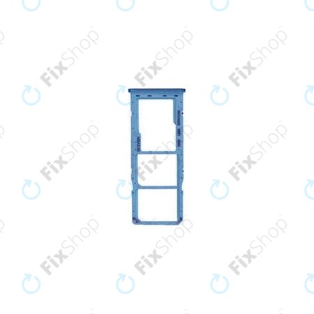 Samsung Galaxy M21 M215F - Plateau SIM + SD (Bleu) - GH98-44842H Genuine Service Pack