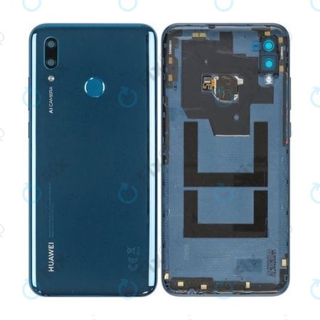 Huawei P Smart (2019) - Cache batterie + Capteur d'empreintes digitales (Bleu saphir) - 02352LUW
