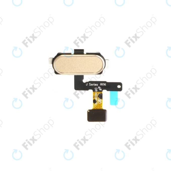 Samsung Galaxy J5 J530F (2017) - Bouton Home + Câble Flex (Or) - GH96-10801C Genuine Service Pack