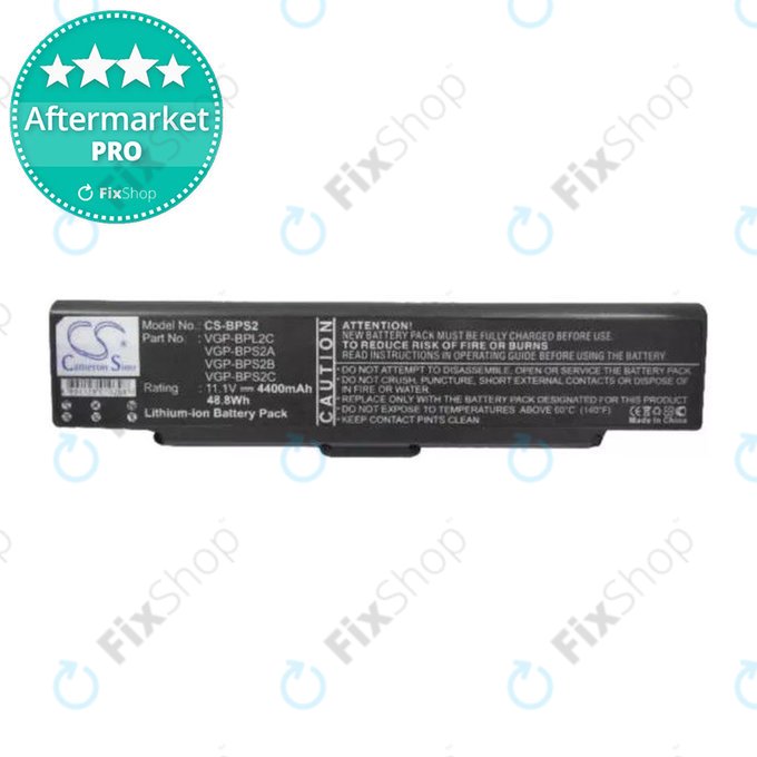 Sony VAIO PCG-6C1N - Batterie VGP-BPL2C 4400mAh HQ