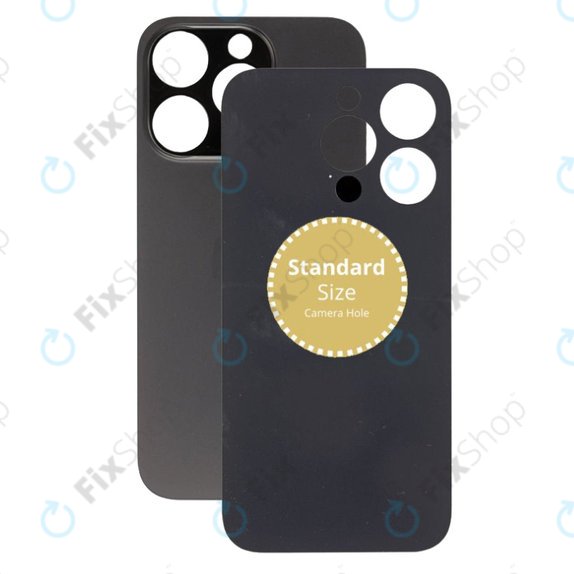 Apple iPhone 14 Pro - Verre du boîtier arrière (noir sidéral)