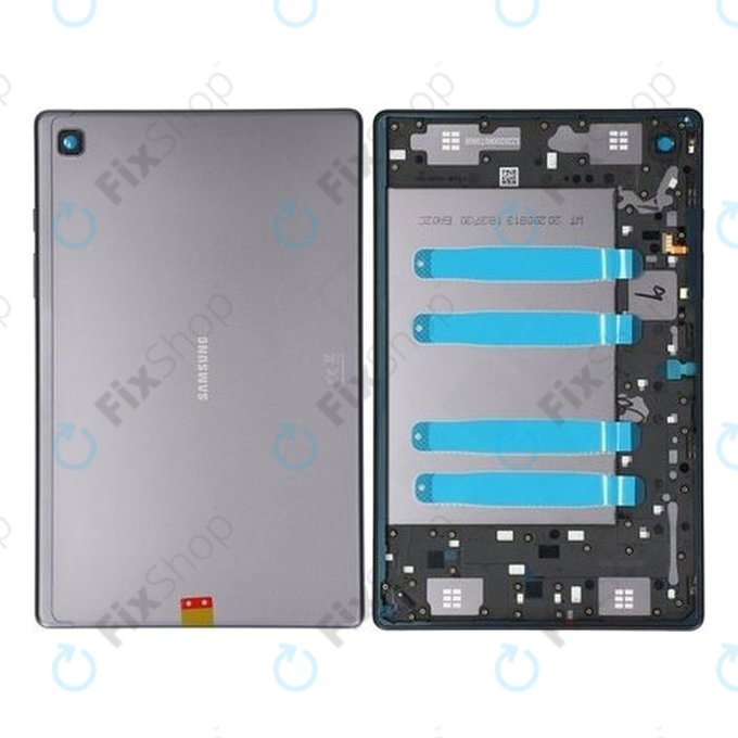 Samsung Galaxy Tab A7 10.4 LTE T505 - Cache batterie (gris foncé) - GH81-19739A, GH81-22616A Genuine Service Pack