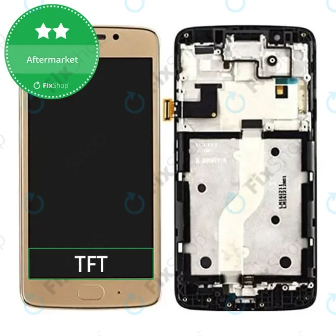 Motorola Moto G5 Plus - Écran LCD + Écran tactile + Cadre (Gold) TFT