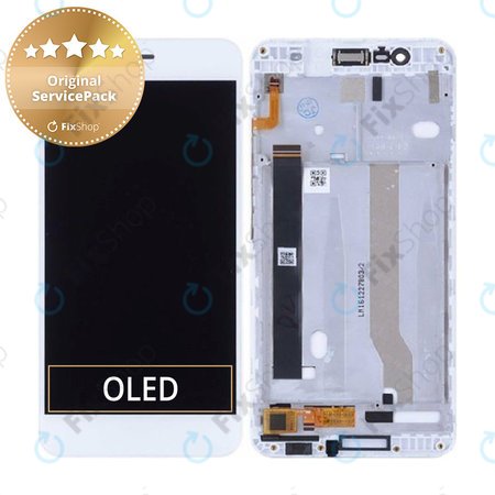 Asus ZenFone 3 Max ZC520TL - Ecran LCD + Ecran Tactile + Cadre (Blanc) - 90AX0087-R20010, 90AX0084-R20010 Genuine Service Pack