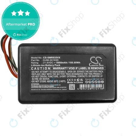 Samsung PowerBot R9350, R9250 - Batterie DJ96-00193D Li-Ion 21.6V 5000mAh HQ