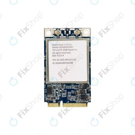 Apple MacBook 13" A1181 (Early 2009 - Mid 2009), Pro 15" A1226 (Early 2008) - Carte réseau sans fil AirPORT BCM94322MC