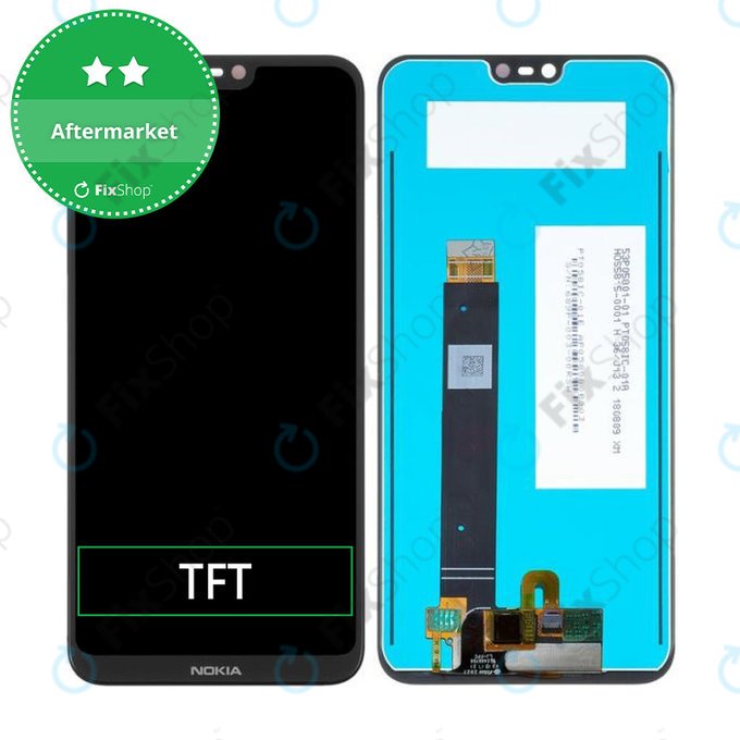 Nokia 6.1 Plus (Nokia X6) - Écran LCD + Écran tactile