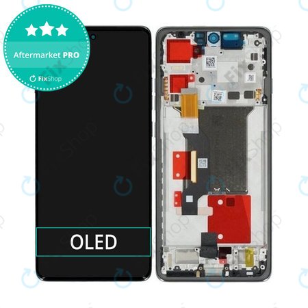 Motorola Edge 60 Pro - Écran LCD + Écran tactile + Cadre (Shadow) OLED