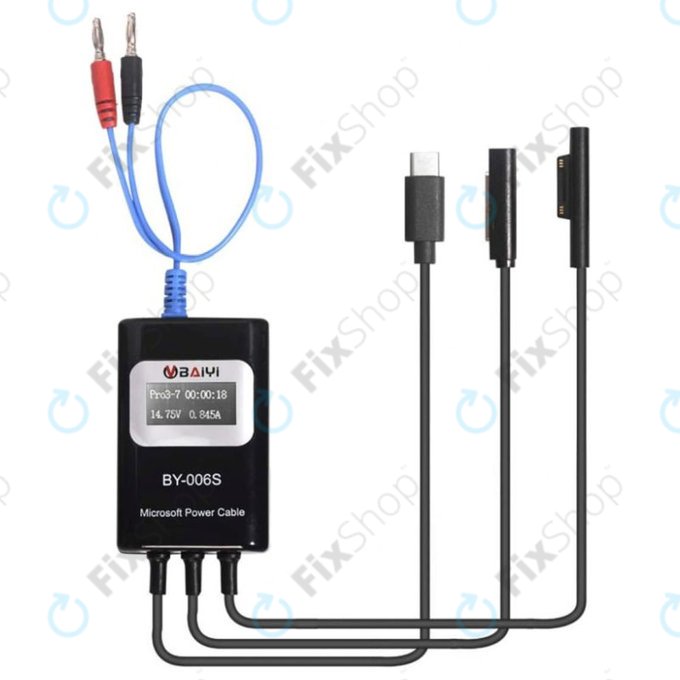 BY-006S - Câble d'Alimentation Multifonction pour Microsoft Surface Book, Go, Laptop, Pro, RT