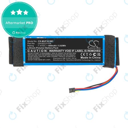 Batterie pour Xiaomi Fimi Palm, 800mAh, Li-Pol, 7.4V, GH3DC01FM, HQ