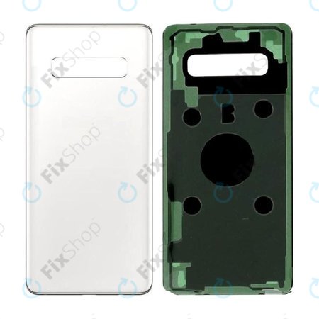 Samsung Galaxy S10 Plus G975F - Cache batterie (Céramique Blanc)