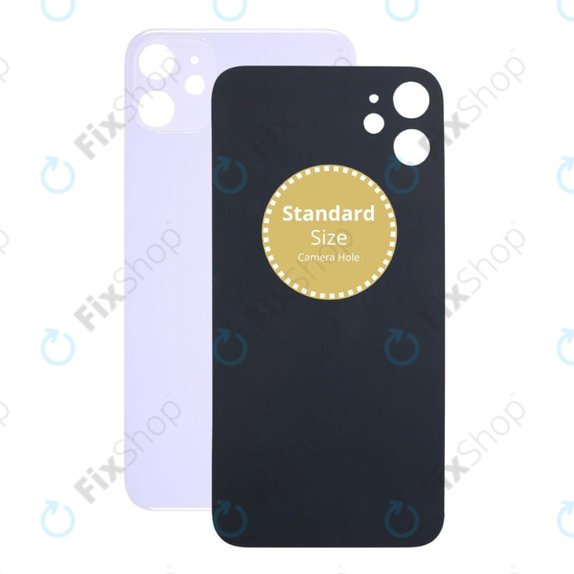 Apple iPhone 11 - Verre du boîtier arrière (violet)
