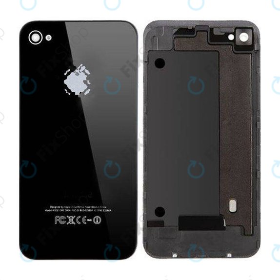 Apple iPhone 4 - Cache batterie (Noir)