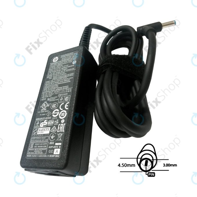 Adaptateur de charge pour HP, 77011108, 45W, 19.5V, Genuine Service Pack