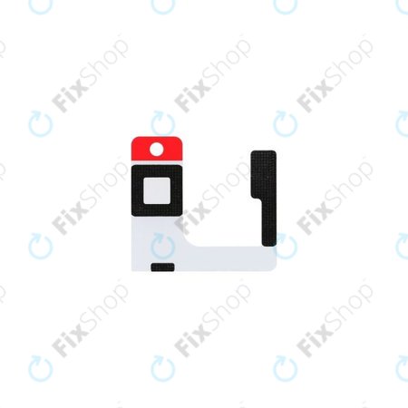 OnePlus Nord 2 5G - Adhésif pour couvercle de batterie (haut) - 1101101394 Pack de service d'origine