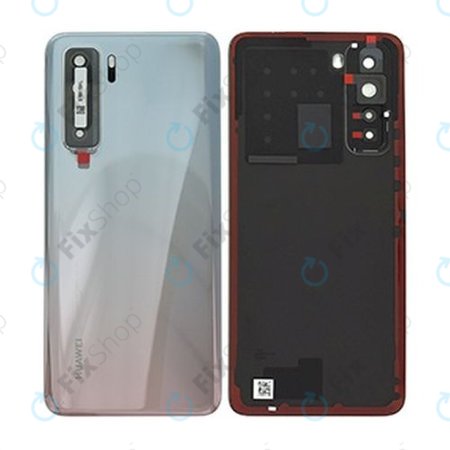 Huawei P40 Lite 5G - Cache batterie (Argent sidéral) - 02353SMV