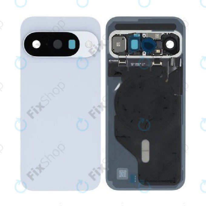 Couvercle cache-batterie complet pour Google Pixel 10, Glacier Blue