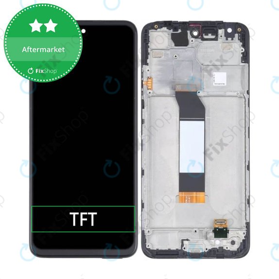 Xiaomi Redmi Note 10 5G, Poco M3 Pro 5G - Écran LCD + Écran tactile + Cadre (Graphite Grey) TFT