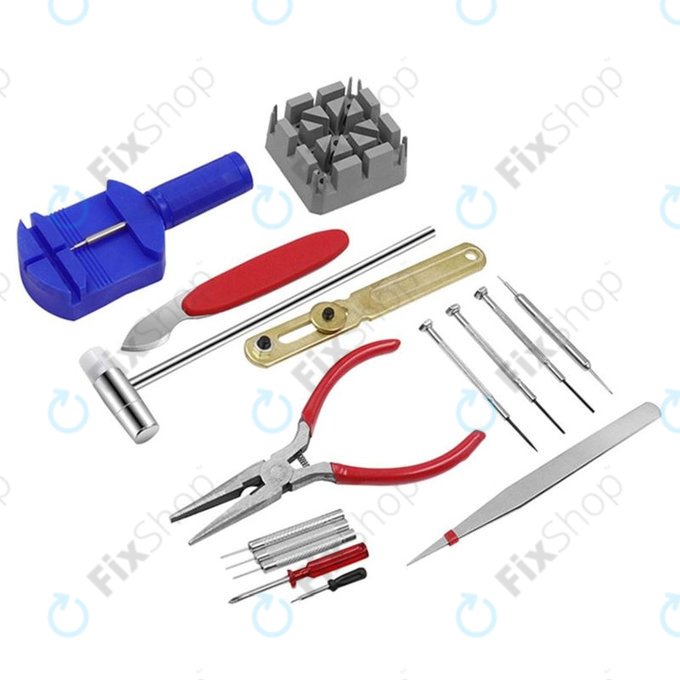 Kit d'outils de réparation de montres - 16pcs