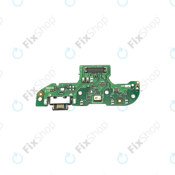Motorola One Macro - Connecteur de charge + Microphone + Câble flexible - 5P68C15670 Genuine Service Pack