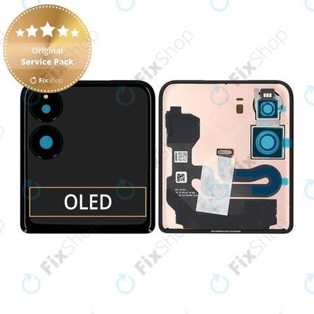Xiaomi Mix Flip 2405CPX3DC - Écran LCD + Écran tactile (Externe) (Black) - 560004000N800 Genuine Service Pack