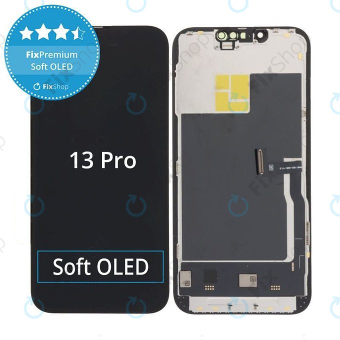 Écran Soft OLED pour iPhone 13 Pro - Vitre tactile + Châssis, DIAGNOSTIC