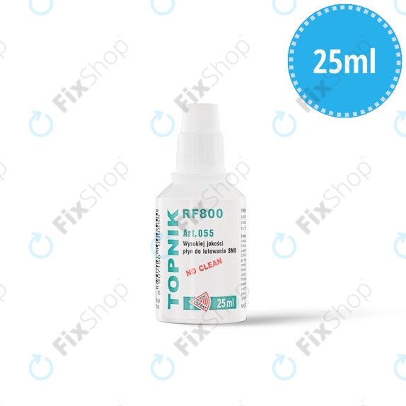 Flux de soudure RF800 pour SMD, 25 ml