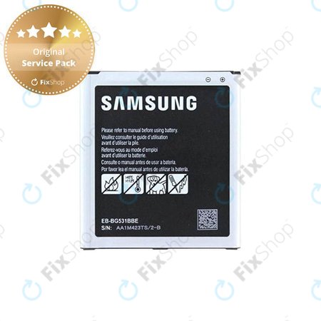 Samsung Galaxy J5 J500F - Batterie EB-BG531BBE, EB-BG530CBE 2600mAh - GH43-04511A Genuine Service Pack