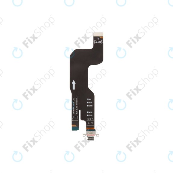 Samsung Galaxy Z Fold 7 F966B - Connecteur de charge + Câble flexible
