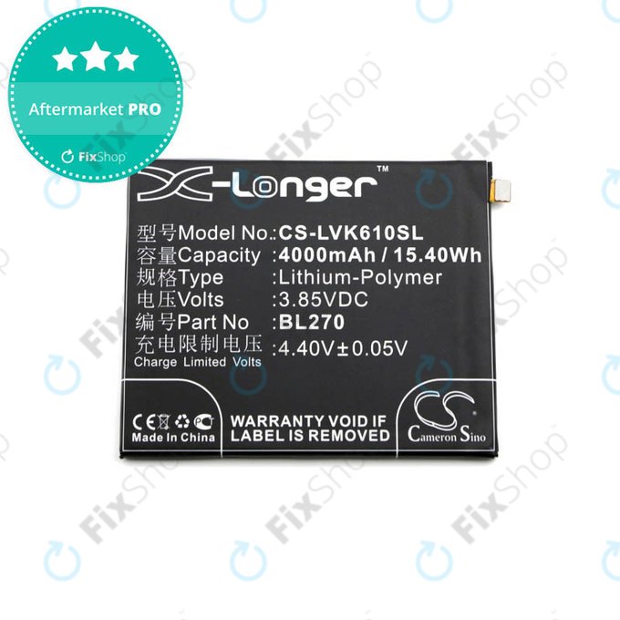 Motorola Moto G6 Play XT1922 - Batterie BL270 4000mAh HQ