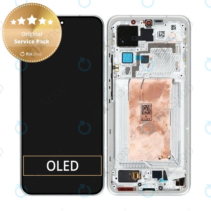 Xiaomi 15 5G - Écran LCD + Écran tactile + Cadre (White) - 560062000O300 Genuine Service Pack