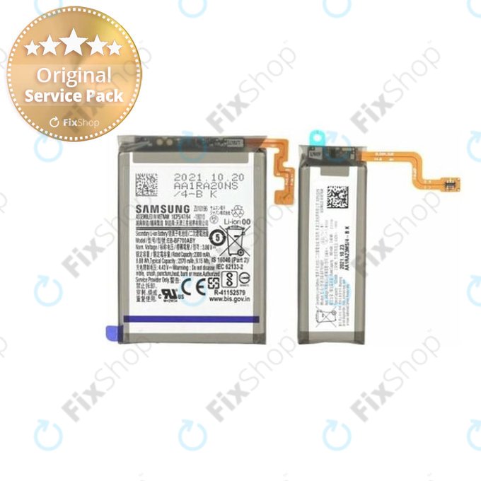 Samsung Galaxy Z Flip F700N - Batterie EB-BF700ABY 3300mAh (2pcs) - GH82-23868A Genuine Service Pack