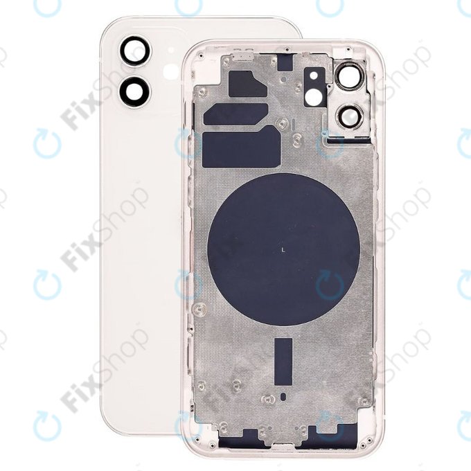 Apple iPhone 12 - Boîtier arrière (Blanc)