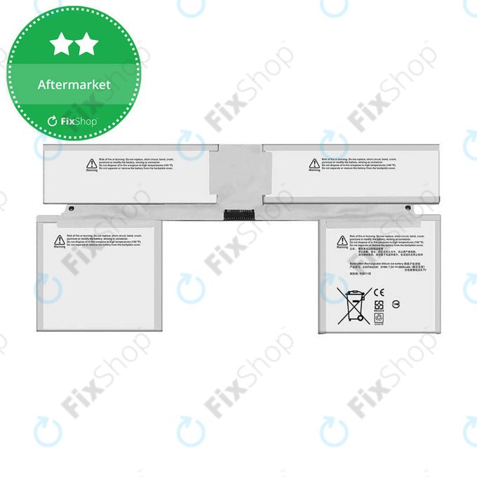 Microsoft Surface Book 2 - Batterie G3HTA021H, G3HTA023H, G3HTA024H, G3HTA048H 6800mAh